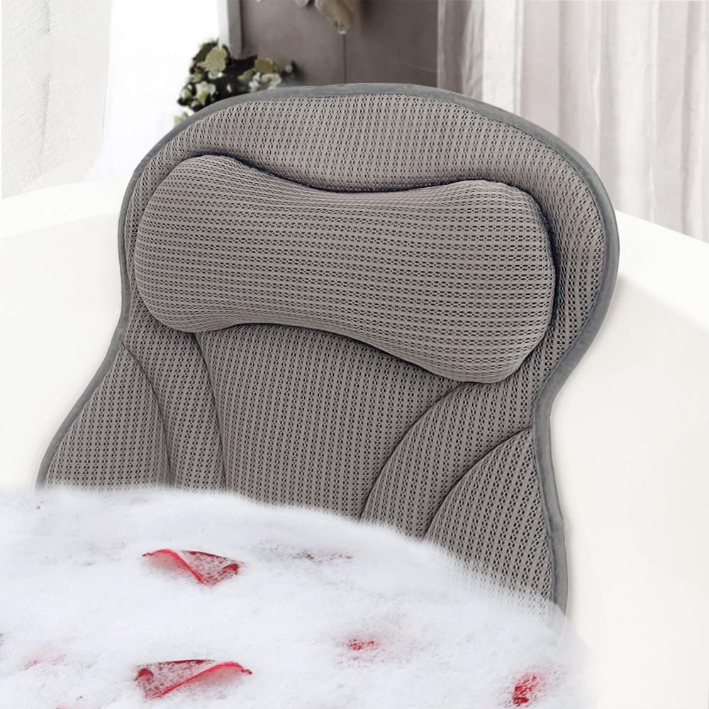 Butterfly Shaped Quick-Dry Suction Cup Bath Pillow