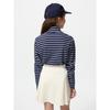 Uniqlo Girls HeaTTech CoTTon High Neck Long Sleeve T shirT