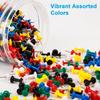 400PC Push Pins,Thumb Tacks for Bulletin Board,Thumb Tacks for Wall Hangings,Office Tacks Color Pins for Desk Decor Organization