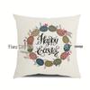 Popular Easter Cartoon Rabbit Sofa Cushion Cover for Home Decoration