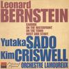 CD YUTAKA SADO, CHRISWELL (KIM), BERNS - VIVA! Bernstein WPCS11662 Warner Japan ObiClassical Used
