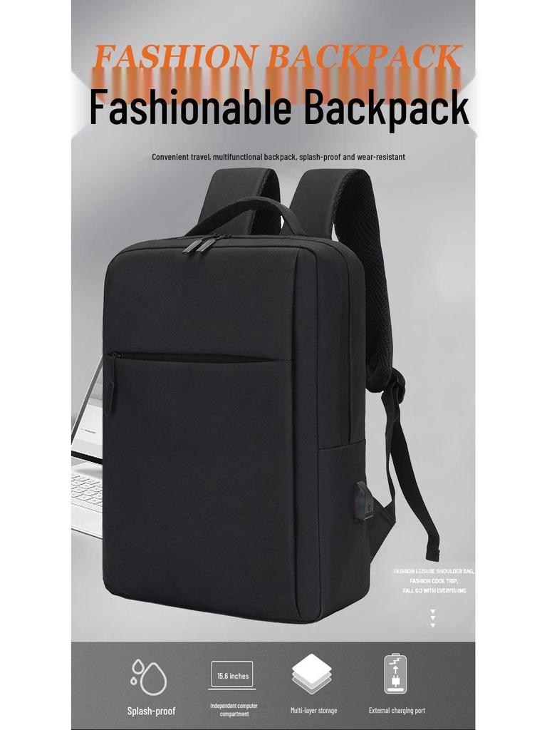 Lässiger Laptop-Rucksack mit individuellem Logo - Firmenjubiläum Geschäftsgeschenk mit großer Kapazität