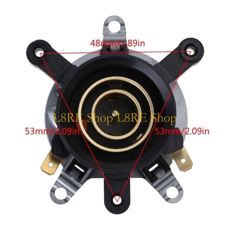 L8RE Replacement AC 250V 13A Temperature Control Kettle Thermostat Top Base Socket