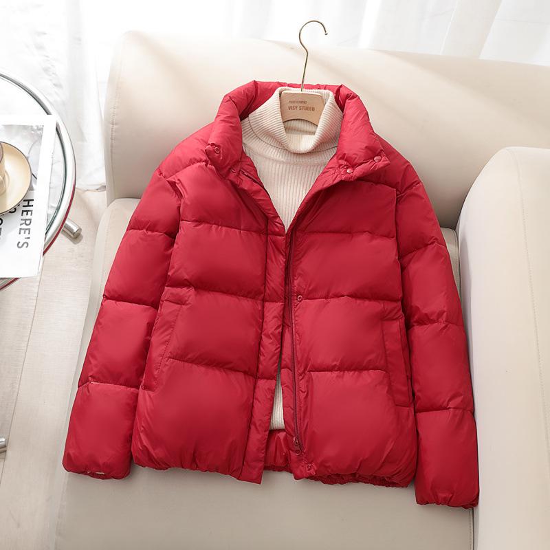 Petite Women's 2024 Winter Korean Style Cotton-Padded Short Jacket – Thickened Loose Fit Coat