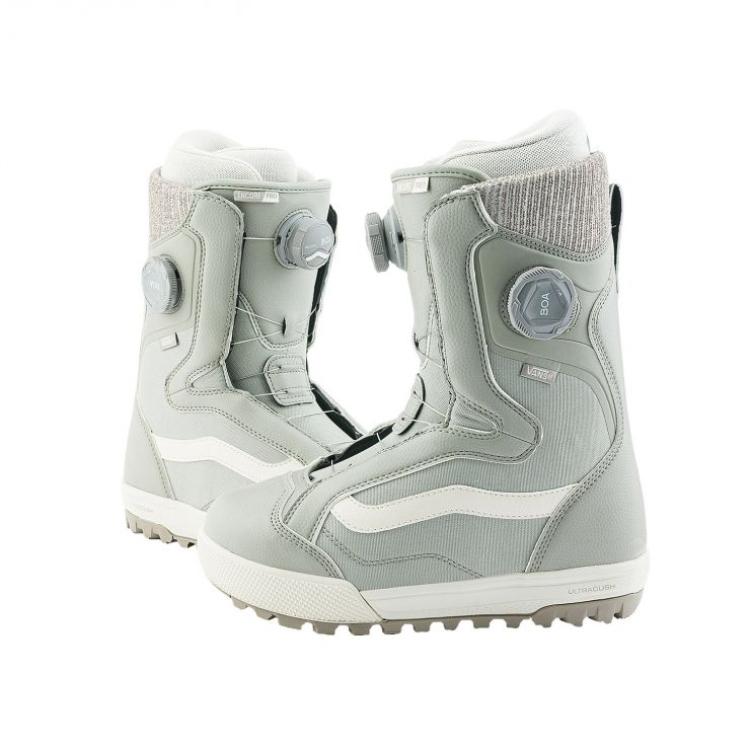 Vans Encore Pro Comfortable Versatile High-Top Hiking Shoes Women Hiking Shoes Gray VN0A3TFQKHW