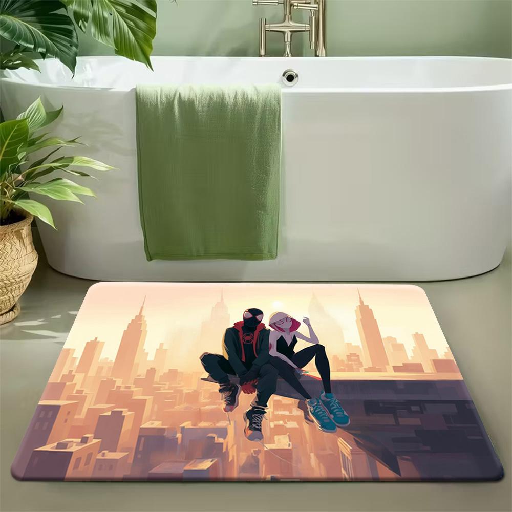 Authorized MARVEL, 1pc, Floor Mat, Designed with Themes of Superheroes And Classic Film Heroes, Available In Multiple Sizes, S