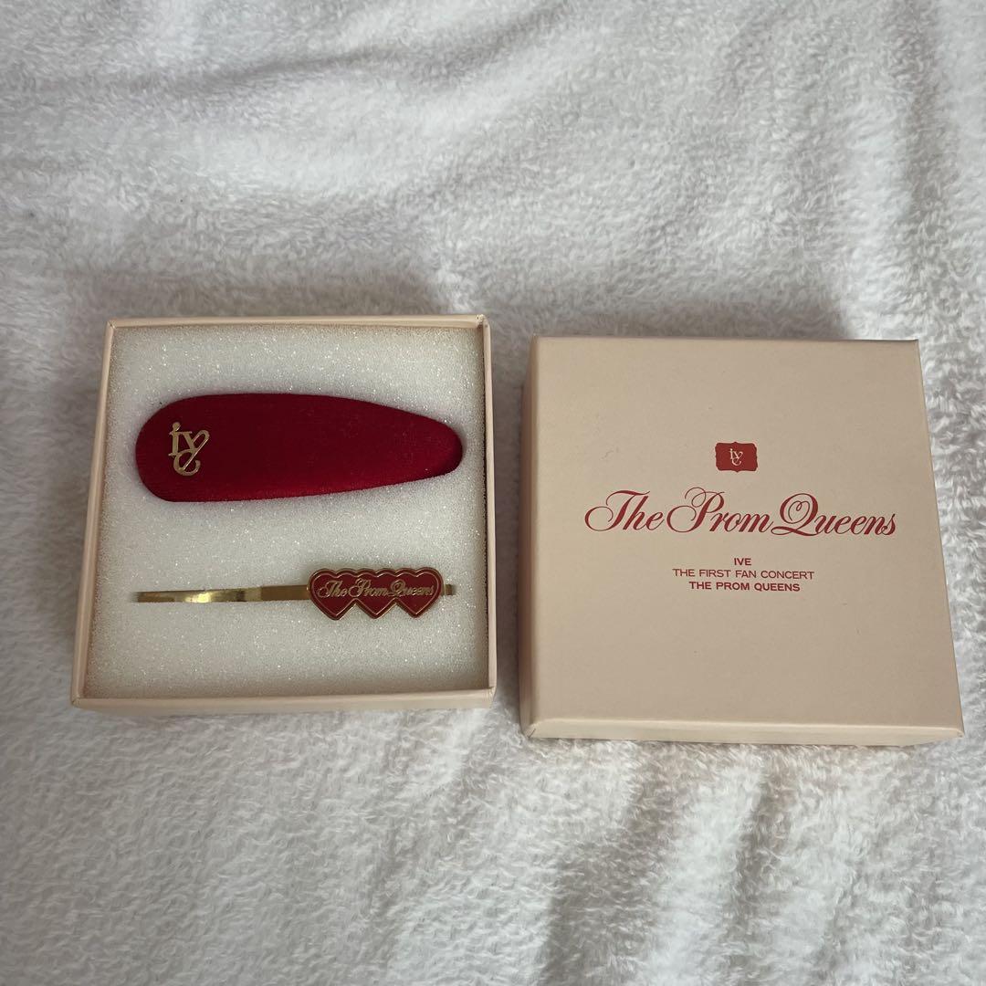 

[Б/У] корейская заколка для волос с фан-встречи ive