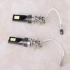פנס ראש LED, פנס ראש לרכב חוסך אנרגיה, DC12V-24V 12LED 2525 H3 פנס ראש, נורת פנס ראש H3 DC12V-24V לבן 6500K-7500K
