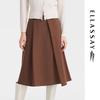 Women's Retro Wool A-Line Skirt