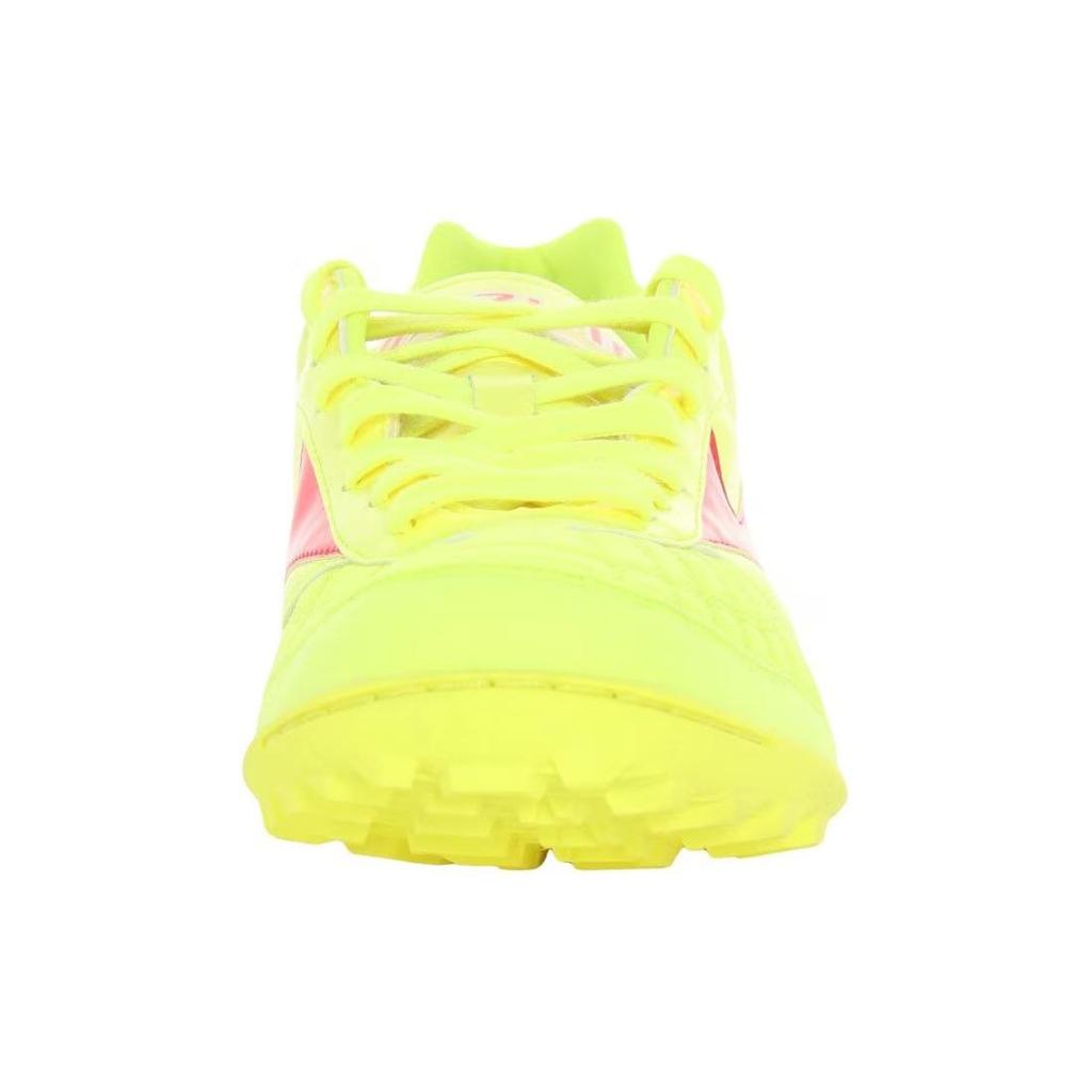 Mizuno Morelia Series Casual Versatile TF (Rubber Studs) Shock Absorbing Durable Soccer Shoes Unisex Soccer Shoes Silver Yellow Q1GB240045