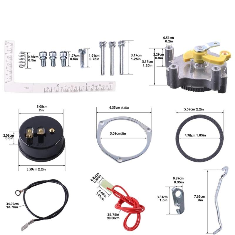 Automatic Choke Conversion Kit 45223 For Carburetors Enhancing Cold Start Performances Carburetors Replacement