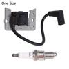 Lawn Mower Engine Ignition Coil For 34443 34443A 34443B 3443C 34443D Solid State Module with Spark Plug 6.5HP 6.5HP 75HP