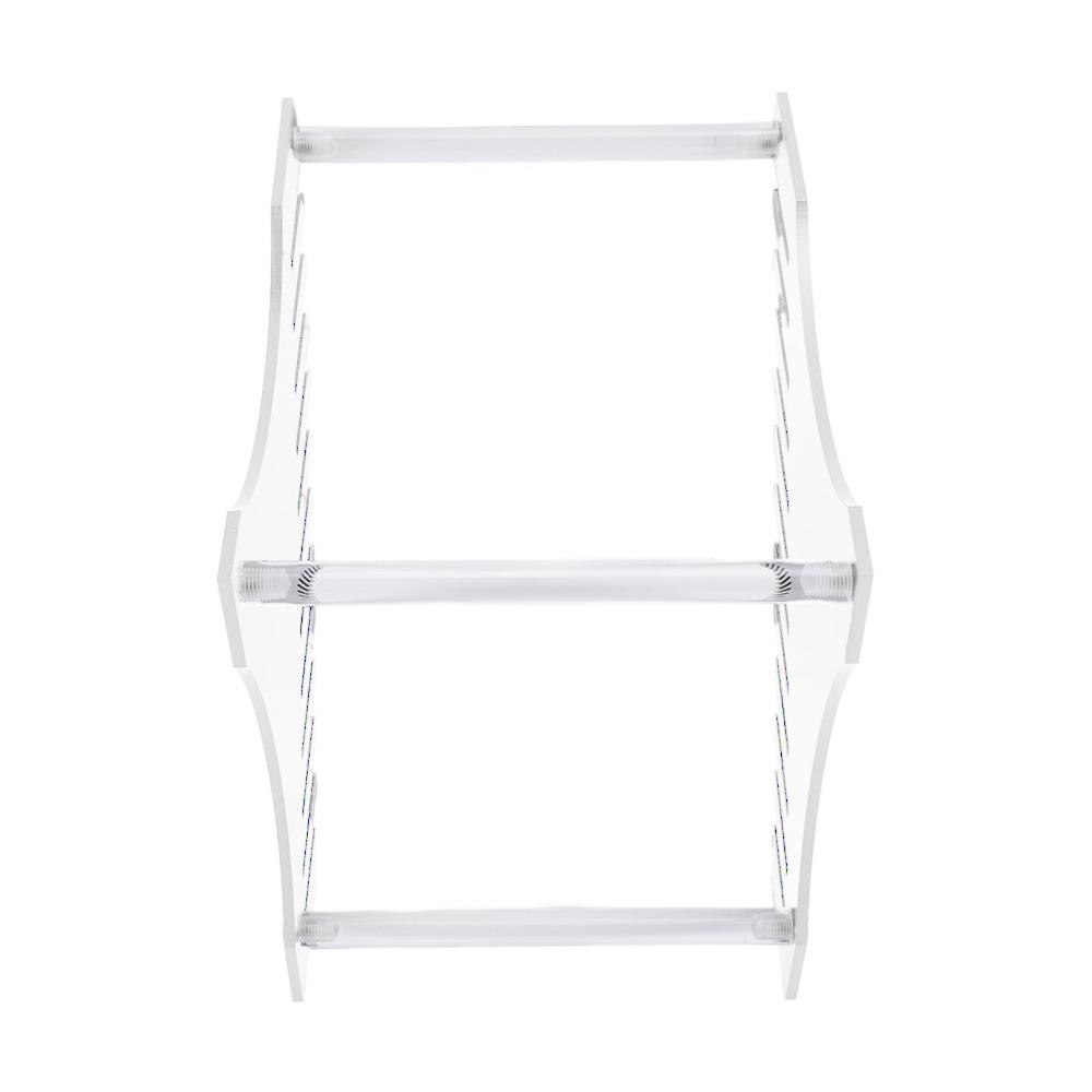 Acrylic Record Storage Black Acrylic Rack Easy Access Record Display  Home Display