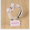 Japanese Side  Bow Headband Crown Pearl String Headband Lolita Hairy Clip Korean Accessories