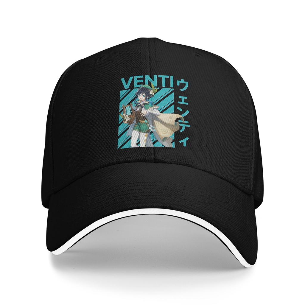 Genshin Impact Slime Baseball Cap Popular Paimon Anime Game Sandwich Hats Unisex Polyester Dad Hat Running Golf
