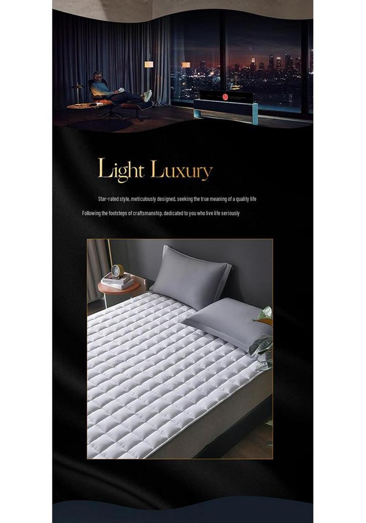 Hotel Bed Protector: Stain-Proof Quilted Mattress Cover
