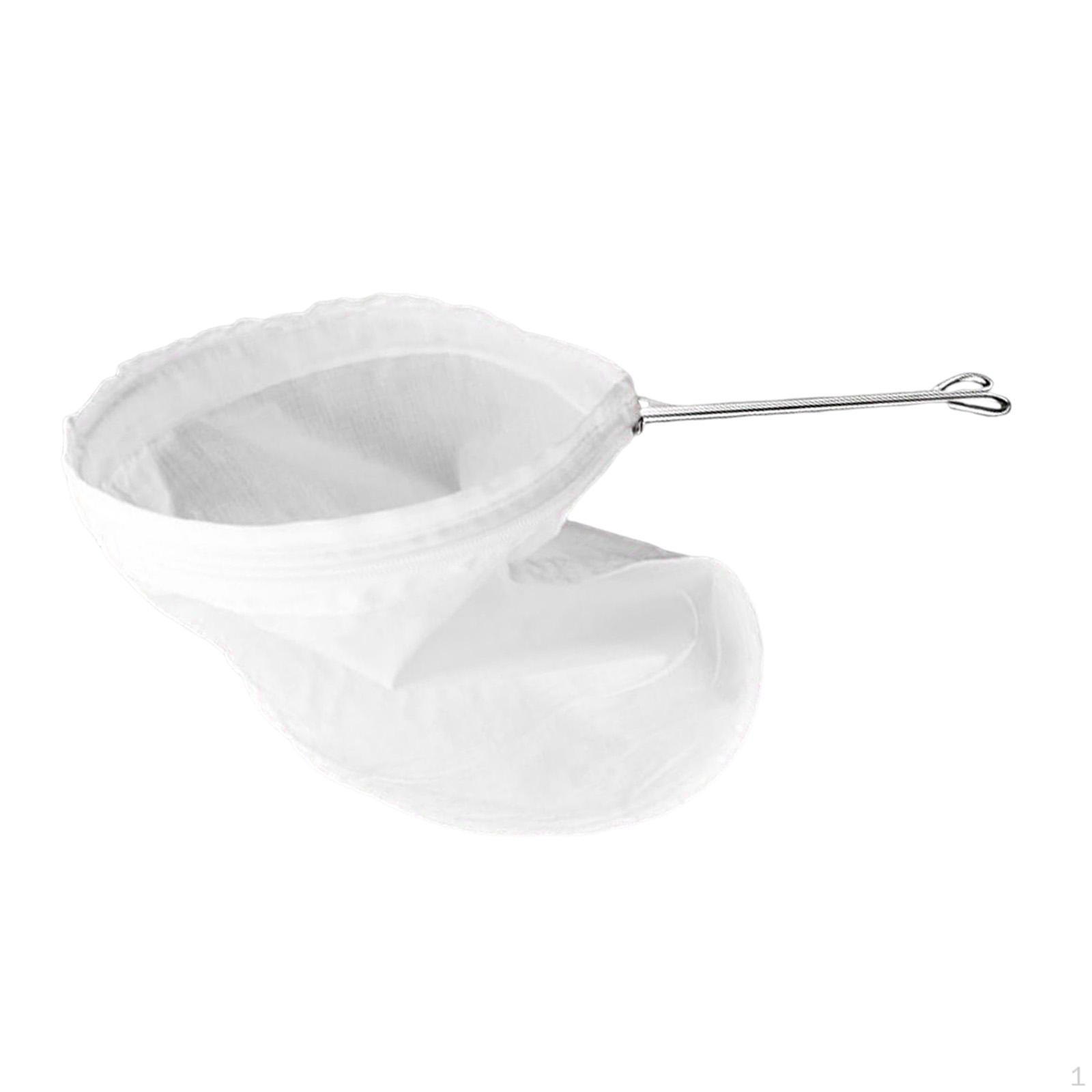 

Ситечко для холодного кофе из марли, фильтр для чая с ручкой, фильтр-мешок для носков M