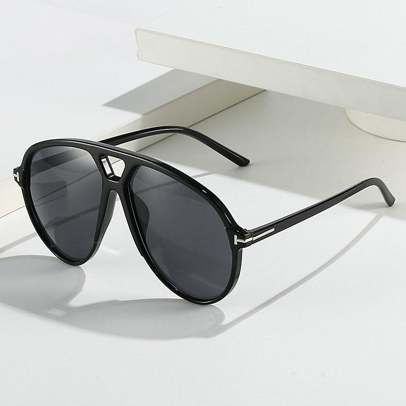 European American Style Sunglasses for Women Pilot Shape Big Size Men's Sun Glasses Driving Hiking Woman Sunglass