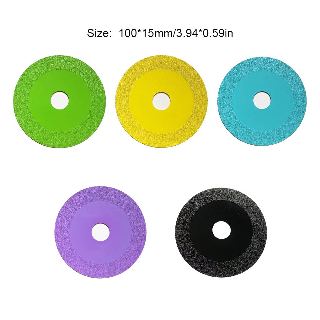 Steel Angle Slicing Disc Portable Round Replacement Glass Ceramic Wine Bottle Crystal Tile Polishing Slicer Tool