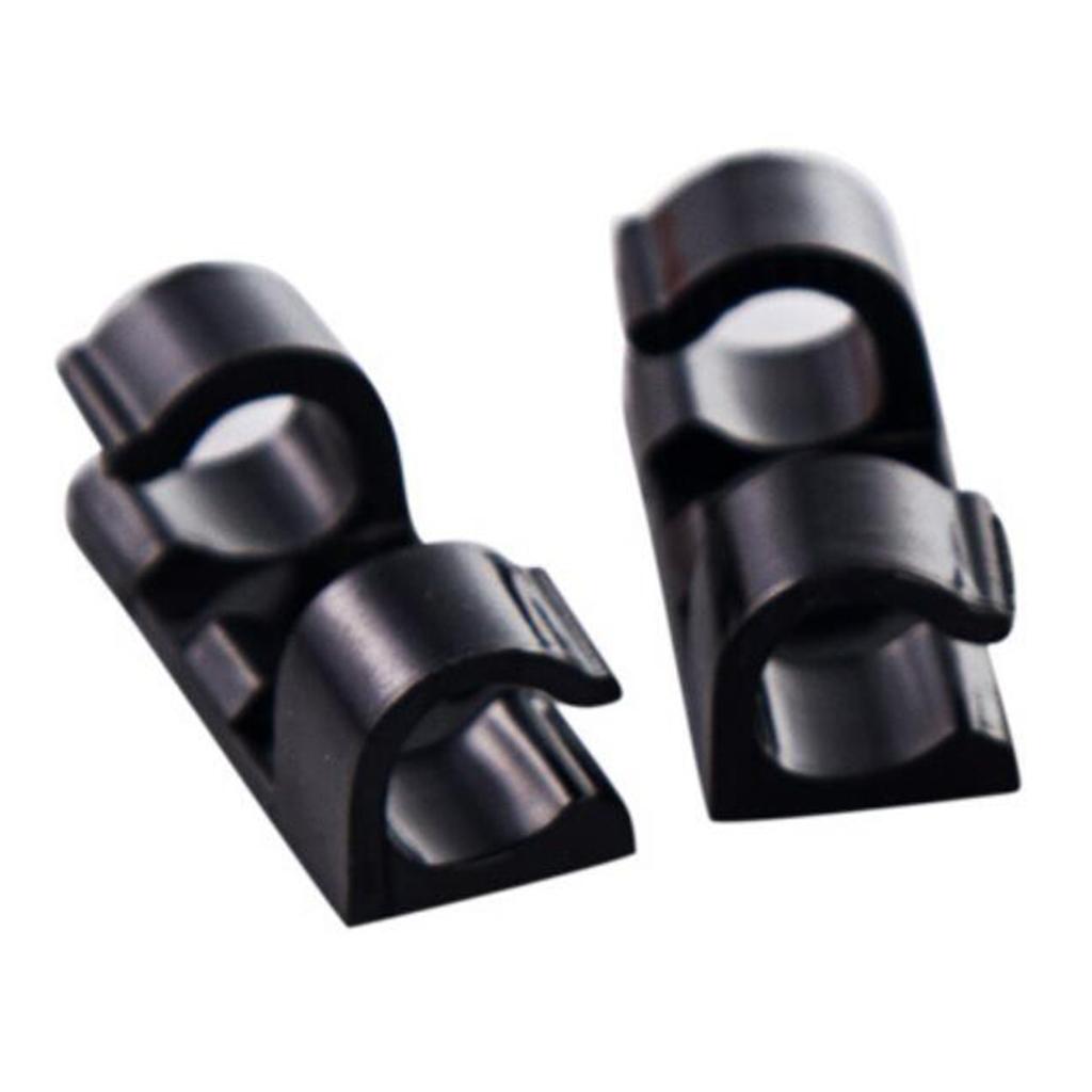 20x Cable Clip with Adhesive Cable Management Wire Holder Car Cable