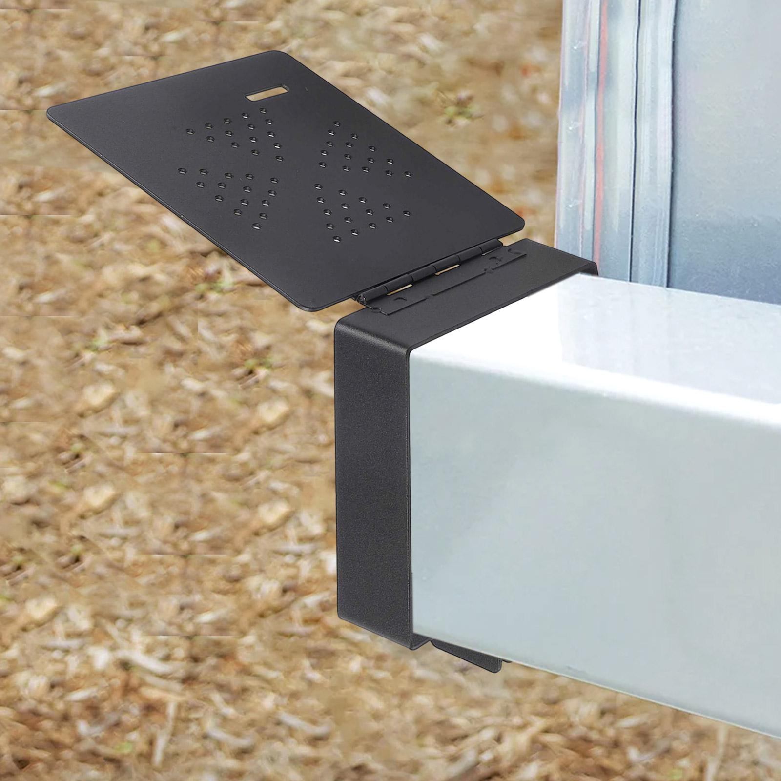 

Metal Bumper Cover 4-Inch Square Bumper During RV Travels Compatible With RV Trailers Effective Air Circulation For RV Trailers China Mainland