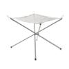 Portable Outdoor Fire Pit Camping Fire Stand Stainless Steel Silver Ultra-light Folding Barbecue Grill Bonfire Stove