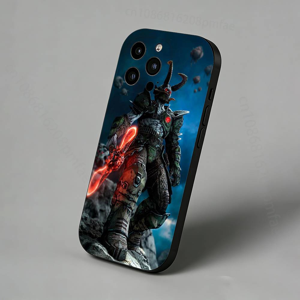 Game D-Doom Dark Ages Phone Case For iPhone 17,16,15,14,13,12,11 Pro,Max,Plus,X,XS,XR,SE,Mini