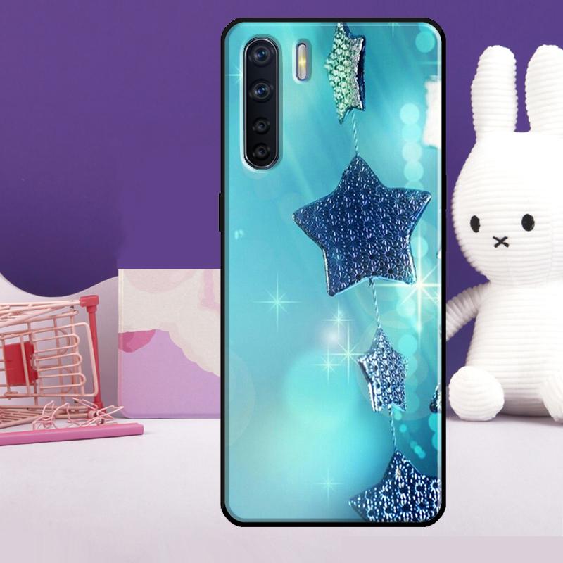 Bright Stars Art Case For Oppo A54 A74 A94 A80 A60 A40 A18 A38 A58 A78 A98 A96 A76 A16 A15 A17 A57 A77 A5 Pro
