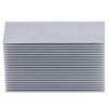 2Pcs Aluminum Electronic Radiators Fast Heat Dissipation Anti Oxidation Practicable Extruded Heat