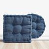 Verdicktes Quadratisches Maiskolben Tatami Sitzkissen Bürostuhlkissen Weiches Sofa für Heim Bodendekor Textil Kniekissen Büro Outdoor Matte
