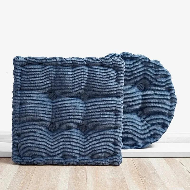 Verdicktes Quadratisches Maiskolben Tatami Sitzkissen Bürostuhlkissen Weiches Sofa für Heim Bodendekor Textil Kniekissen Büro Outdoor Matte