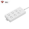 Bull 6-Outlet Power Strip with Master Switch CN plug (adapter included)
