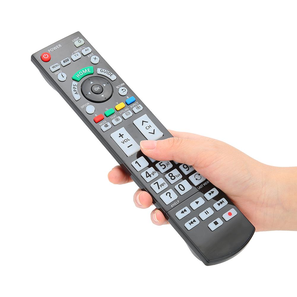 LCD TV Remote Controller Replacement Black for TH55AS5700A TH55AS800A TH58AX800A