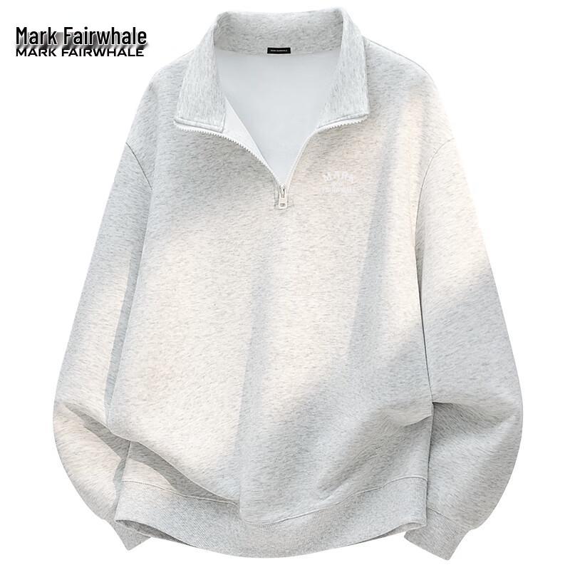

Mark Fairwhale Men s Half-Zip Stand Collar Sweatshirt 3XL