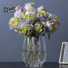 1 Bouquet 5 Heads Peony Artificial Faux Silk Fake Flowers Wedding Decor