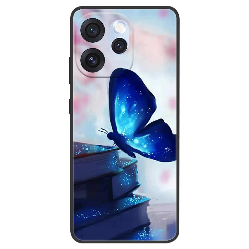 For OPPO Reno15 Reno 15 Pro Max Case Silicone Luxury Space Butterfly Soft Bumper for OPPO Reno 15 Pro 5G Phone Cover TPU Funda