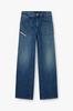 Diesel Men's Relaxed D-Zeta Denim Pants, Size L.30, 32 inches, Indigo Blue, A162970DBDS