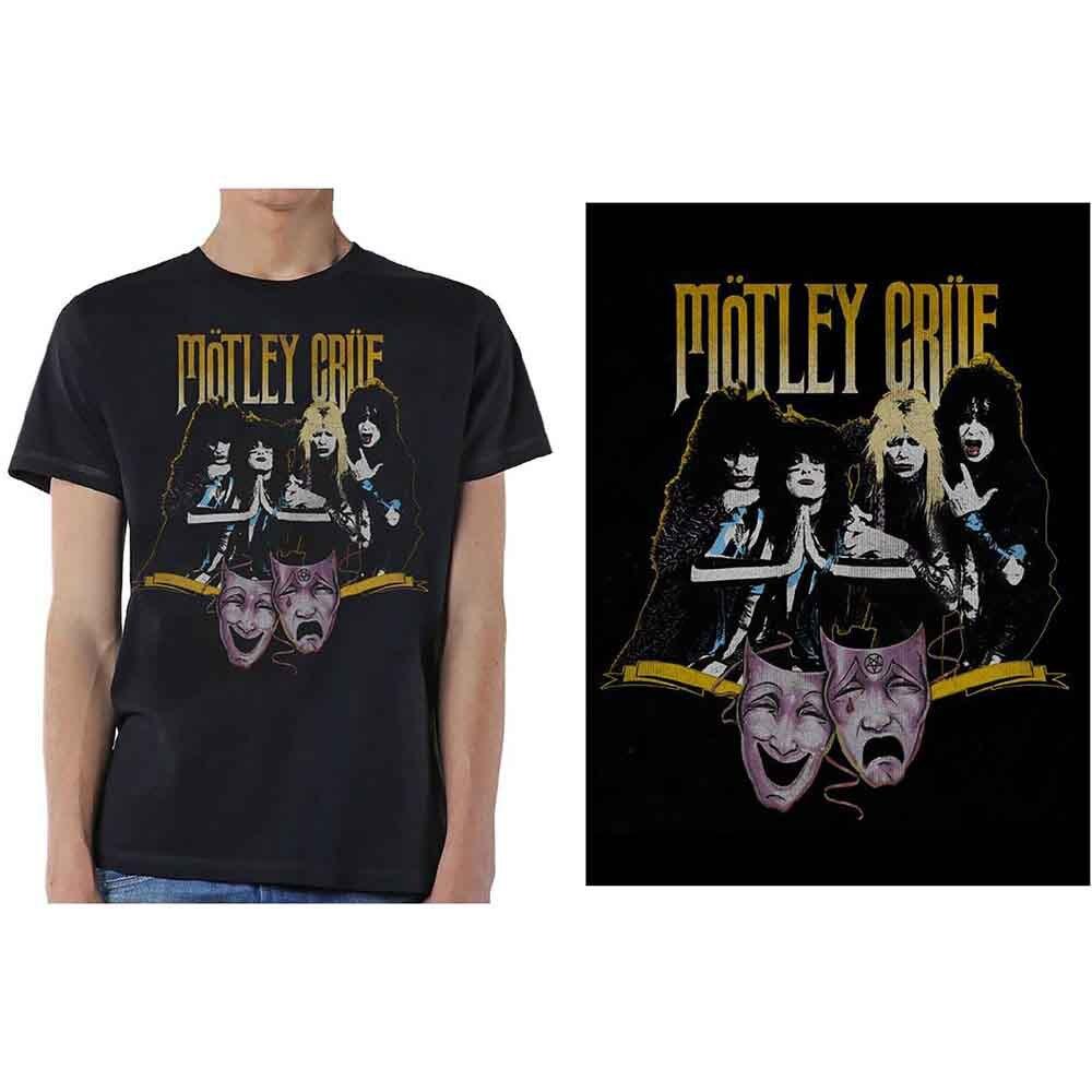 Motley Crue Theatre Vintage T-Shirt Black New Unisex T-Shirt XXXXL