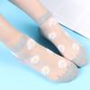 Ladies Spring and Summer New Fashion Leisure Glass Silk Boat Socks