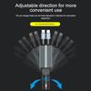 120W Retractable Car Charger 120W Fast Charger 4-in-1 Fast Charging Car Phone Charger For IPhone Samsung Huawei