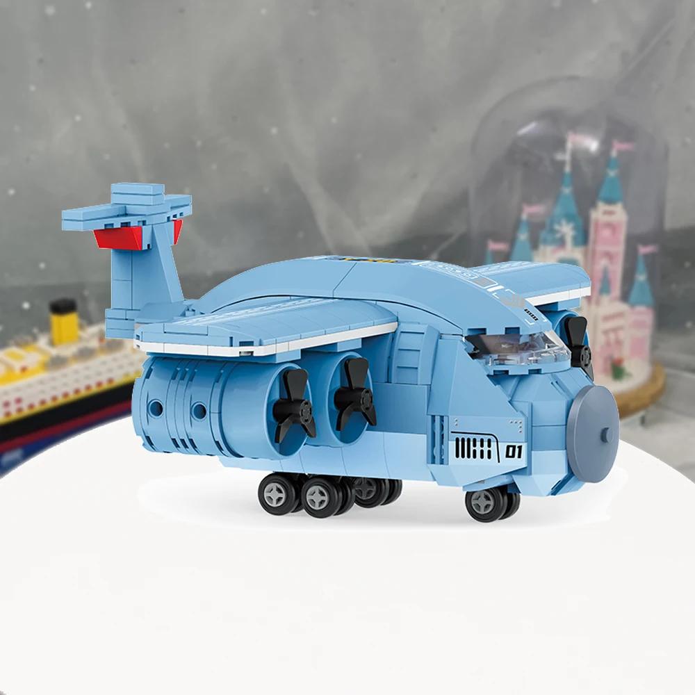 Military Aircraft Building Blocks Toys AH-1 Helicopter F4U Corsair Fighter Jet Model Ideal Gift for Kids, Aviation Enthusiasts