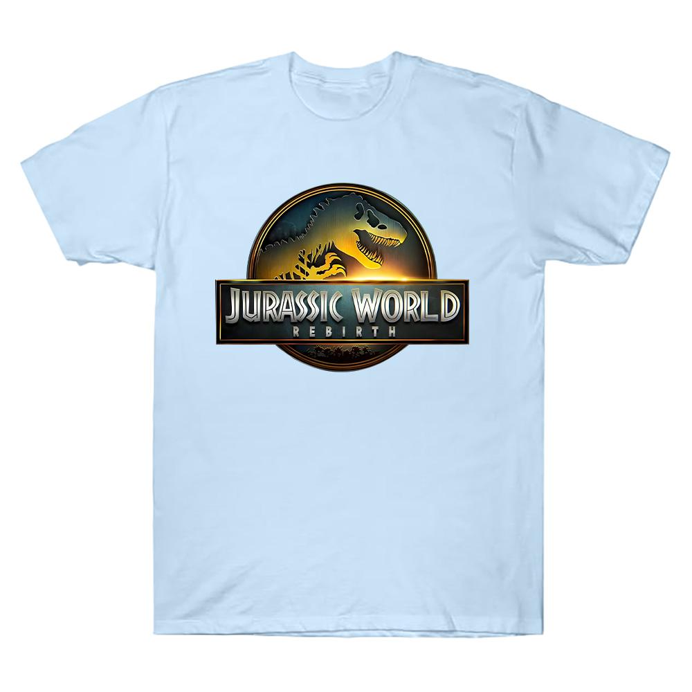 Jurassic World Rebirth T Shirt Men Women 2025 Shirt Cotton Print Clothing Summer Fashion Crewneck Short Sleeve Tees Casual Chic
