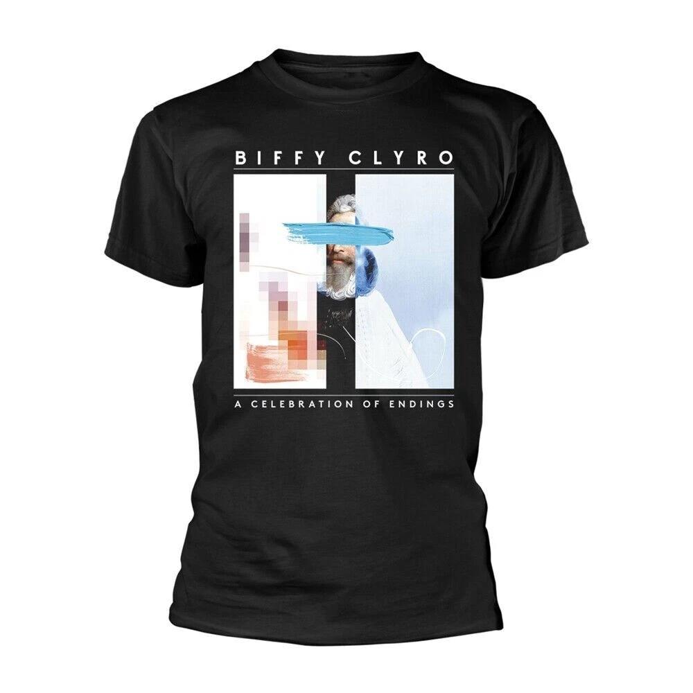 Officially licensed Biffy Clyro A Celebration Of Endings Mens Black T Shirt S