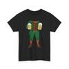 St. Patrick's Day Funny Leprechaun Body Holding Beer T-Shirt St. Paddy's Day