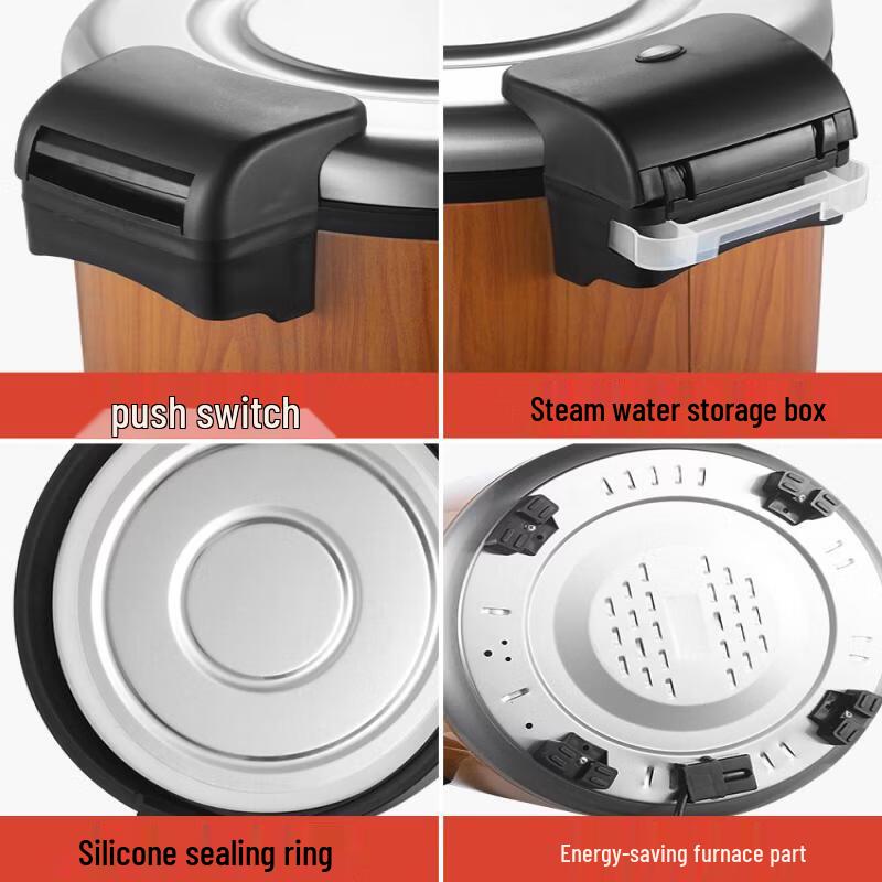Yunduo Stainless Steel Commercial Electric Rice Warmer