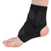 Adjustable Breathable Ankle Support Brace Foot Sprain Injury Pain Wrap Strap Protector Black