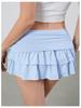 Korean Pleated A-line Skirt with Safety Pants - Summer Fashion for Women