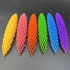 Toys Kids Toys Worm Fidget DIY Telescopic Deformation Elastic Mesh Stress Relief Funny Stress Ball for Children Adult Gift Presents