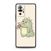 Funny Cute Cartoon Dinosaur Phone Case Cover for Redmi 14C 10C Note 14 13 12 10 11 7 8T K40 K50 Gaming Pro Plus 5G Soft Shell
