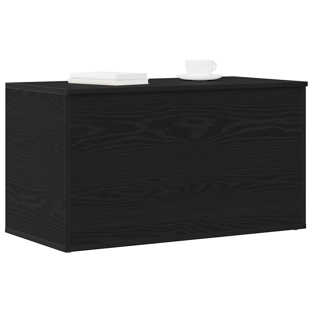 Aufbewahrungsbox Schwarzeiche Optik 84 x 42 x 46 cm